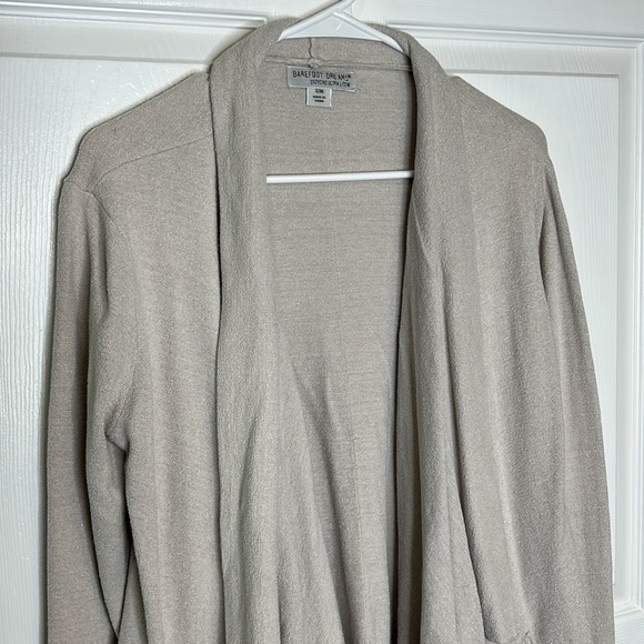 Barefoot Dreams CozyChic Ultra Lite Open Cardigan Size Small - Picture 4 of 8